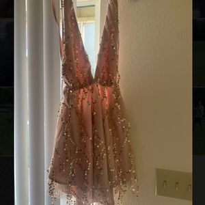 Xenia boutique sparkly tie dress